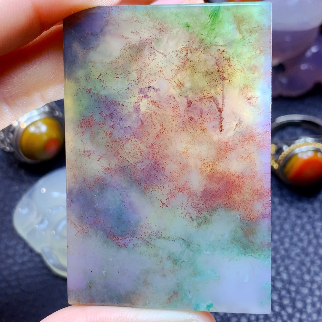 玛瑙/玉髓吊坠41未镶嵌丶****