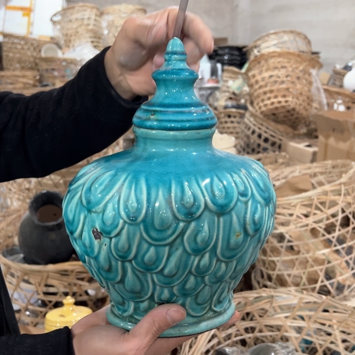 摆件高30口6公分微瑕捡漏矮款