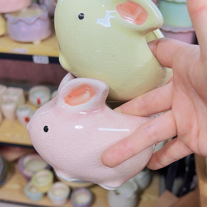 陶瓷花盆当场凑满12包邮