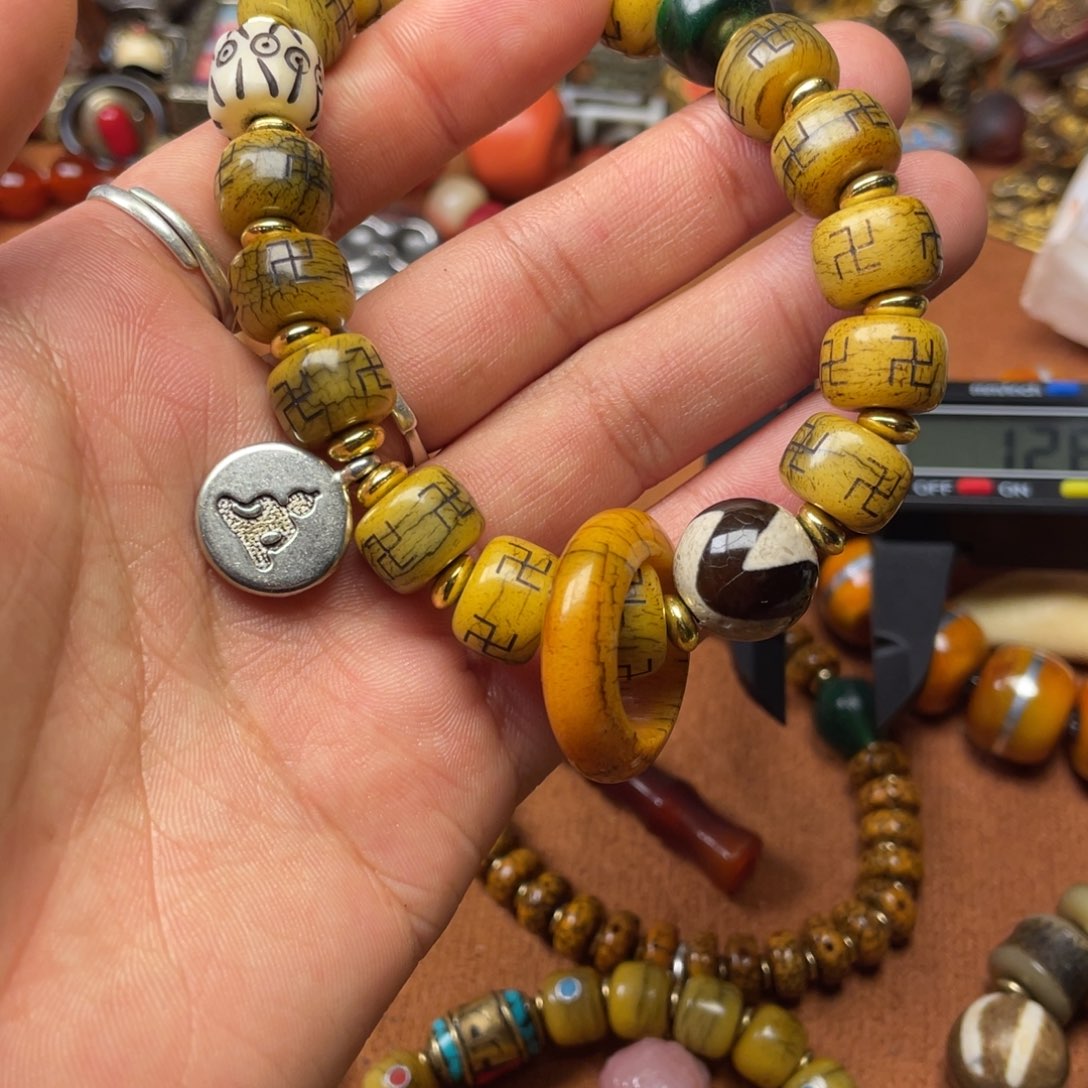 小元素侧挂念珠手串