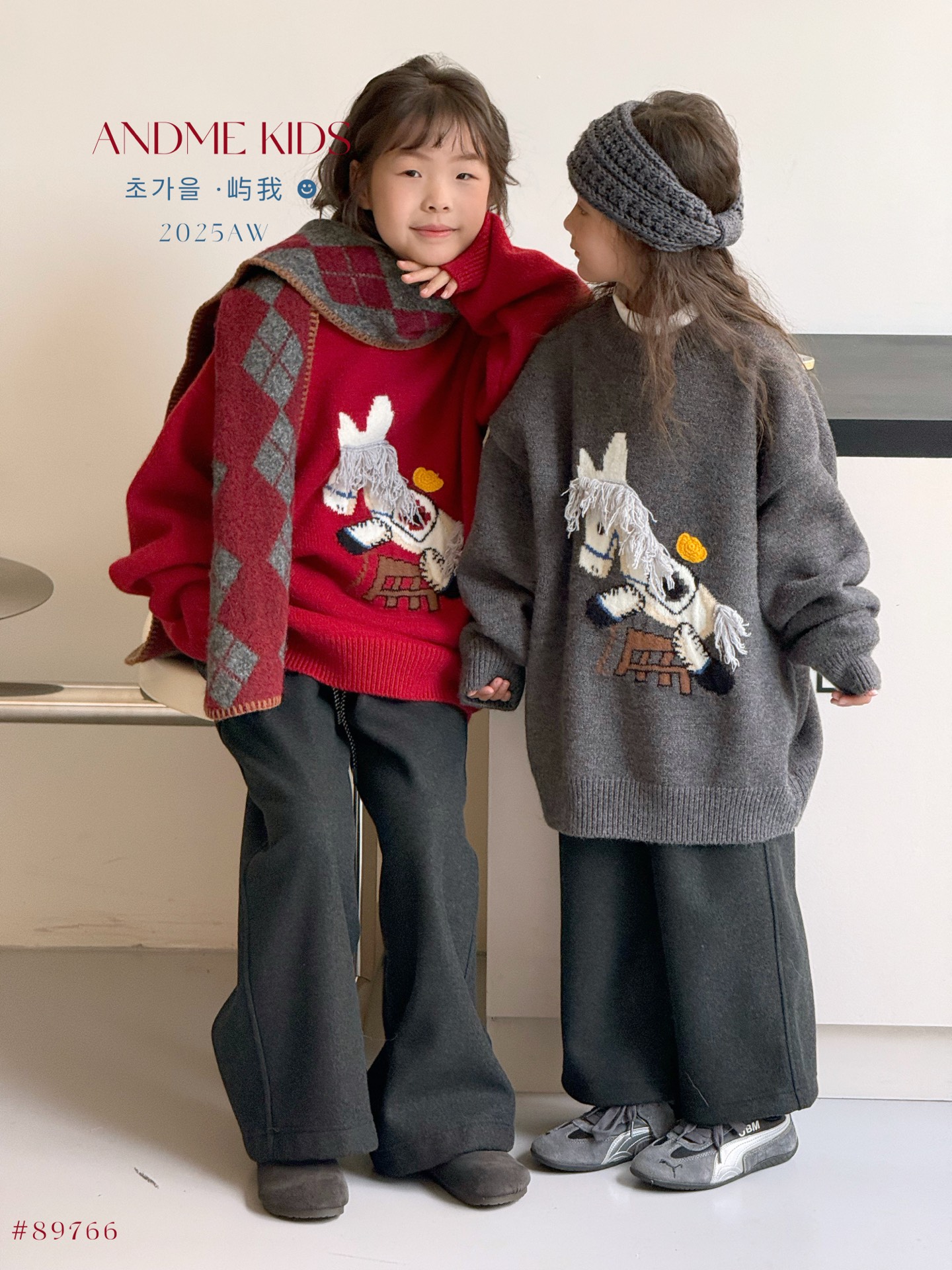 【豪宝贝】2025FW年款小马流苏重工加厚毛衣9766