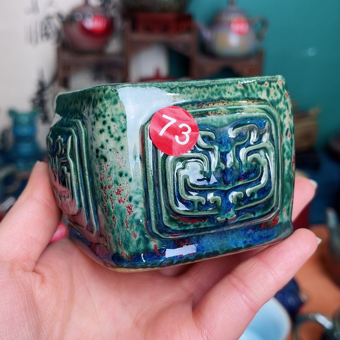 壶明****d钧瓷艺术作品壶