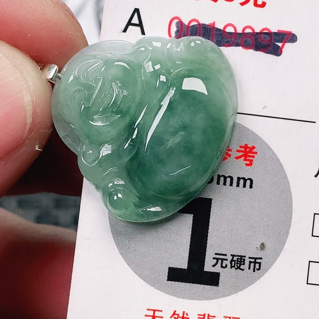 翡翠吊坠(不含链)未镶嵌