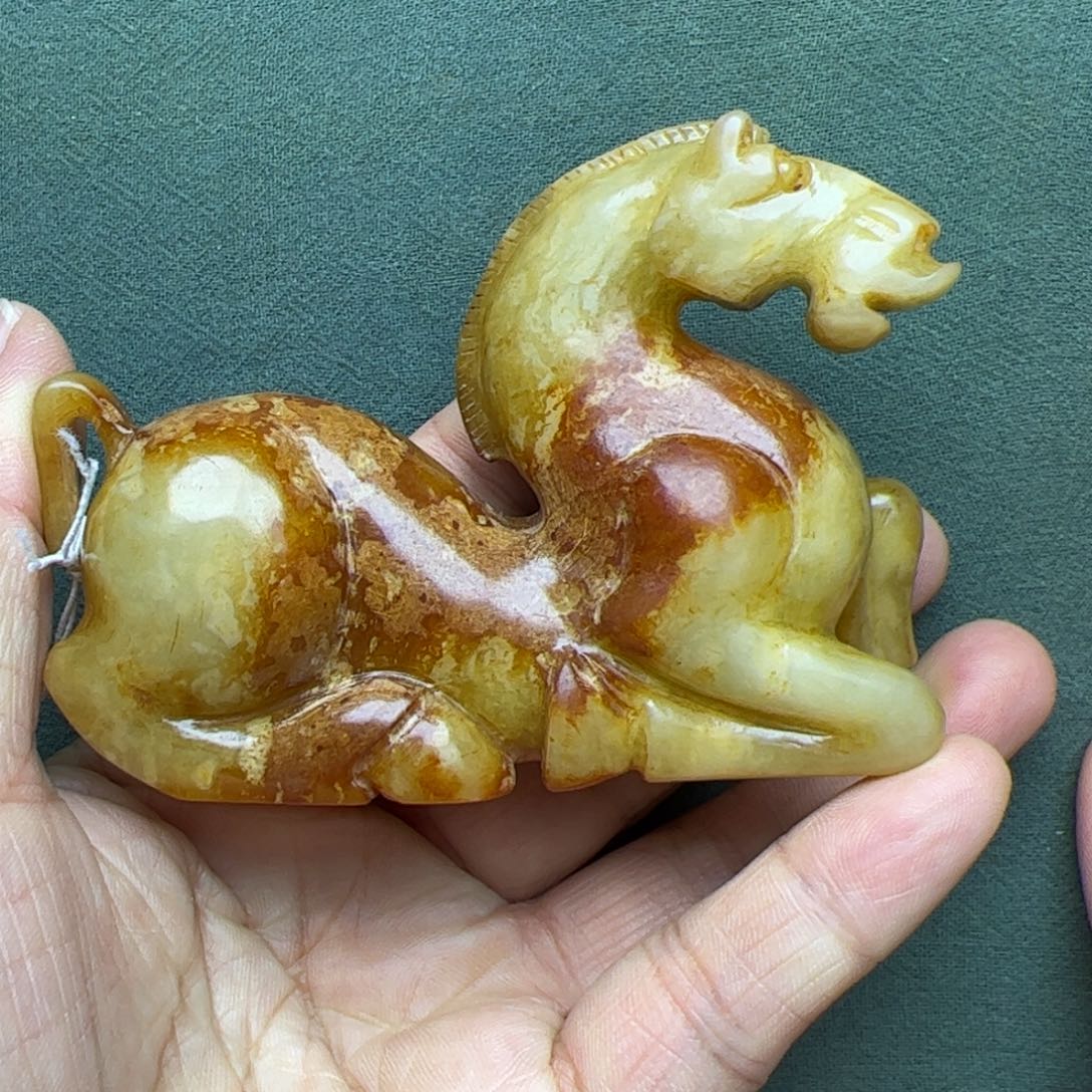 和田玉把件未镶嵌