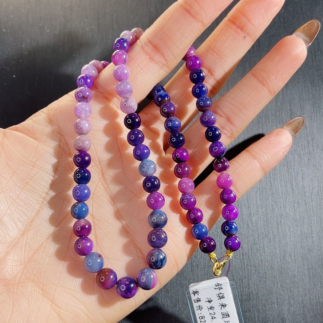 苏纪石（舒俱来）项链k金未镶嵌