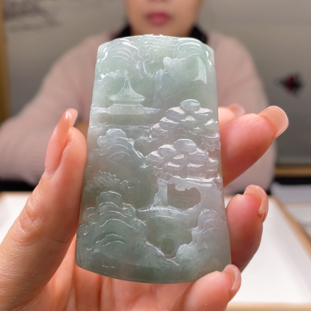 翡翠吊坠(不含链)未镶嵌