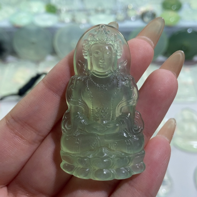 【闪购商品】蛇纹石玉颈饰未镶嵌