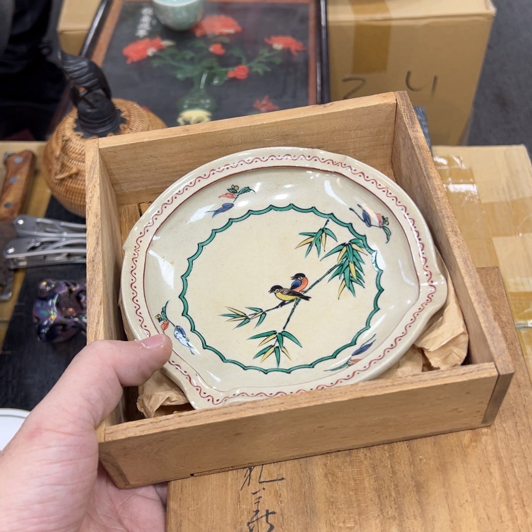 陶瓷中古工艺品摆件
