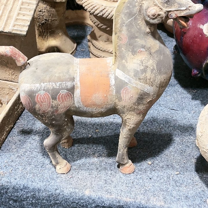 瓦当摆件摆件茶桌茶台陶瓷天*