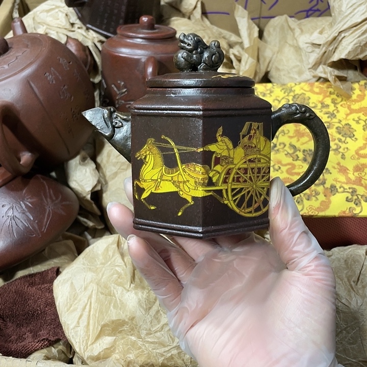 茶壶紫砂大家都喜欢的一把紫砂壶。