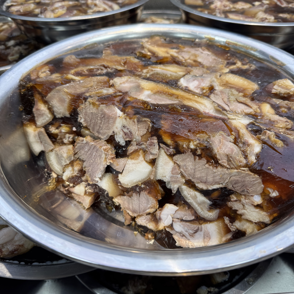 【冷盆肴肉】5斤升级五香猪头肉冻肴肉冻糕猪肉冻下酒菜真空包装