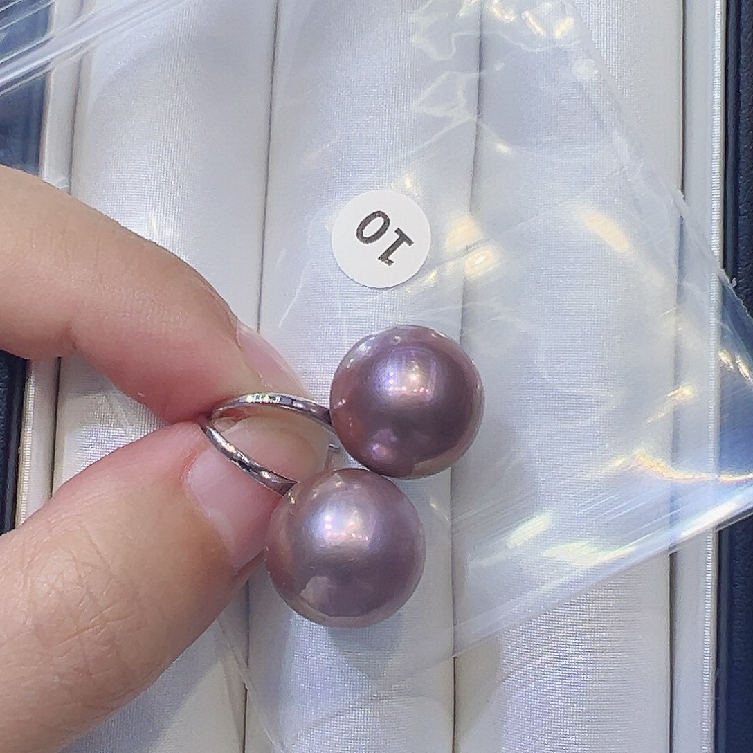 耳饰淡水珍珠银S925镶嵌