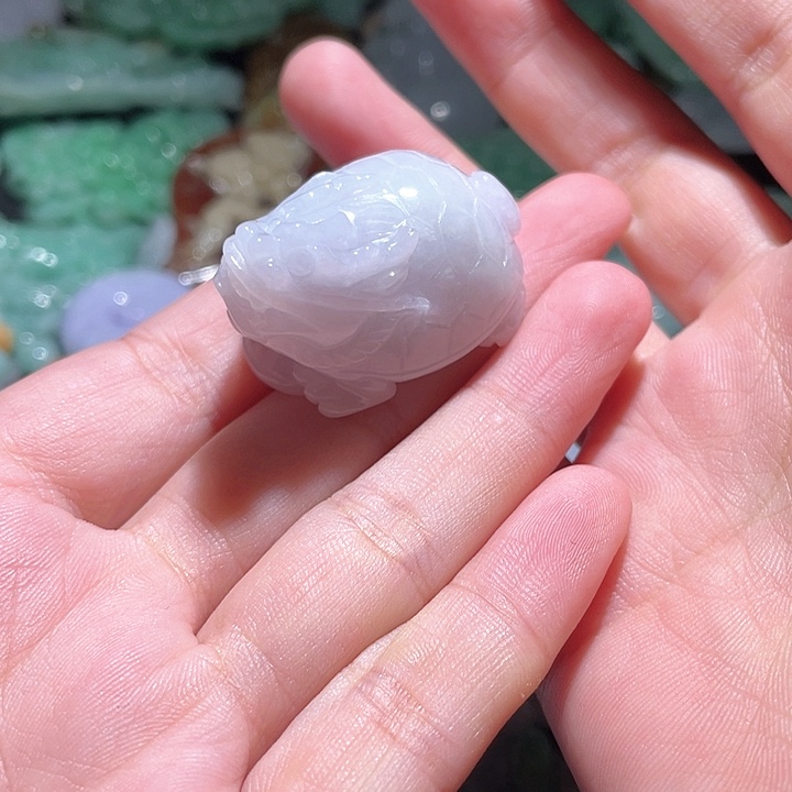 颈饰未镶嵌翡翠天