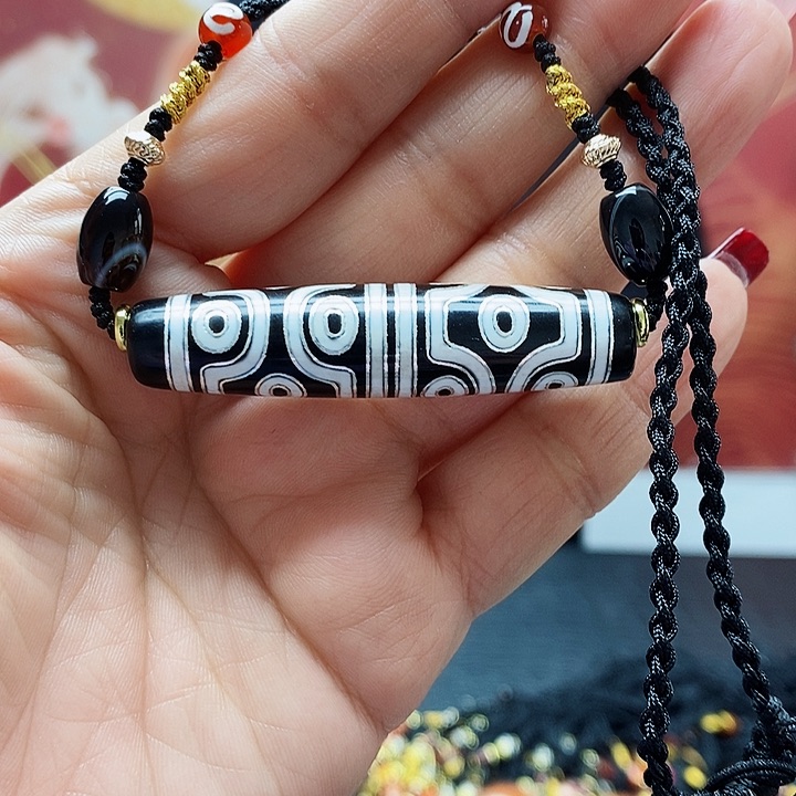 玛瑙/玉髓颈饰合金