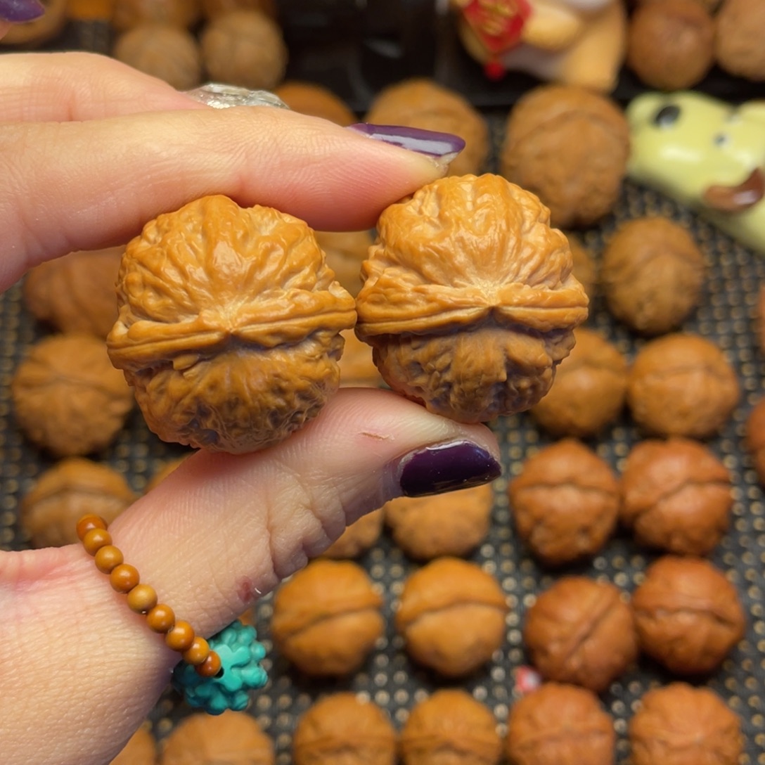 吊坠文玩核桃29尺全品小龙珠80011