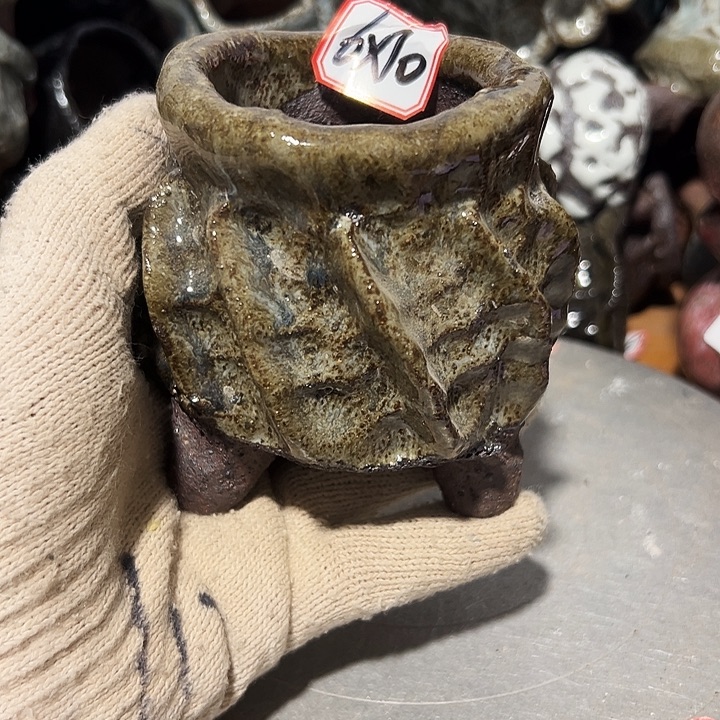 粗陶花盆制作就这样的