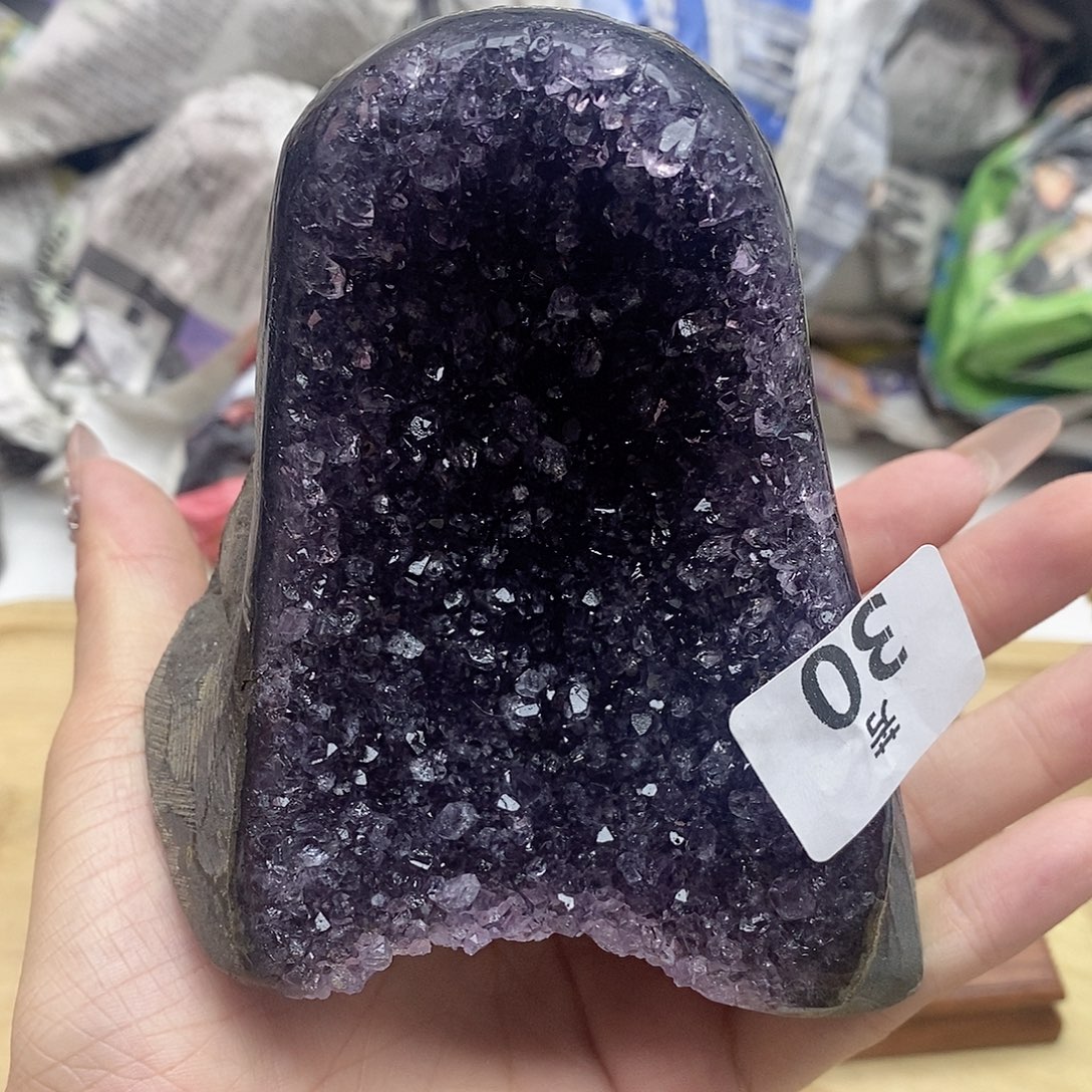 大型摆件（非配饰）紫晶未镶嵌