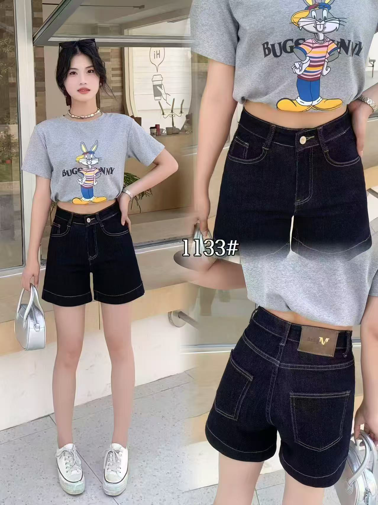 珍姐家牛仔4分裤1133货号