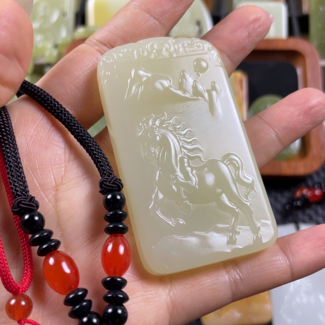 石材马守护一物一拍