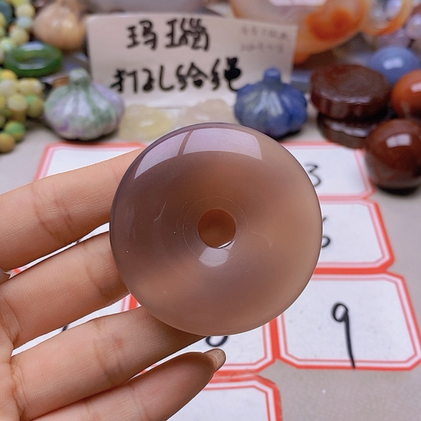 【闪购商品】未镶嵌玛瑙/玉髓珠宝半成品可*了