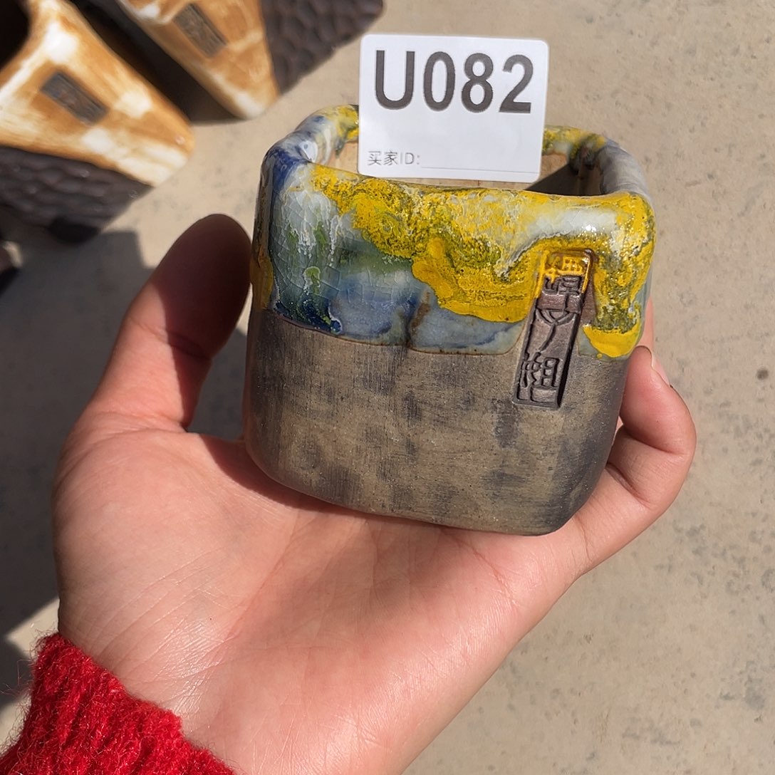 坛子姐花盆 方石 内口5.5 百搭