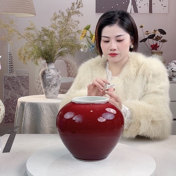 摆件微瑕393 景德镇陶瓷艺术精品