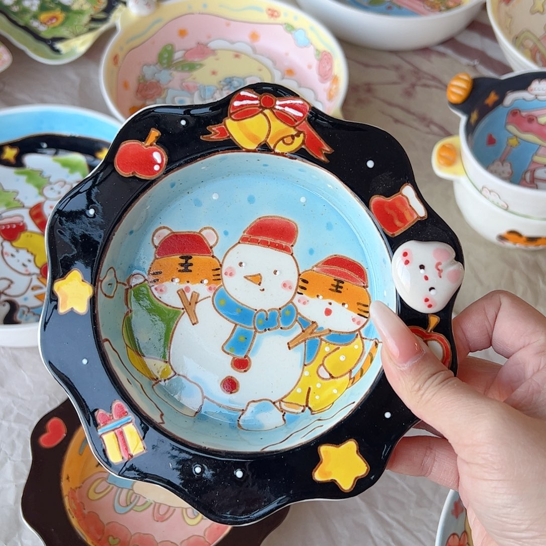 ****儿陶摆件景德镇陶瓷