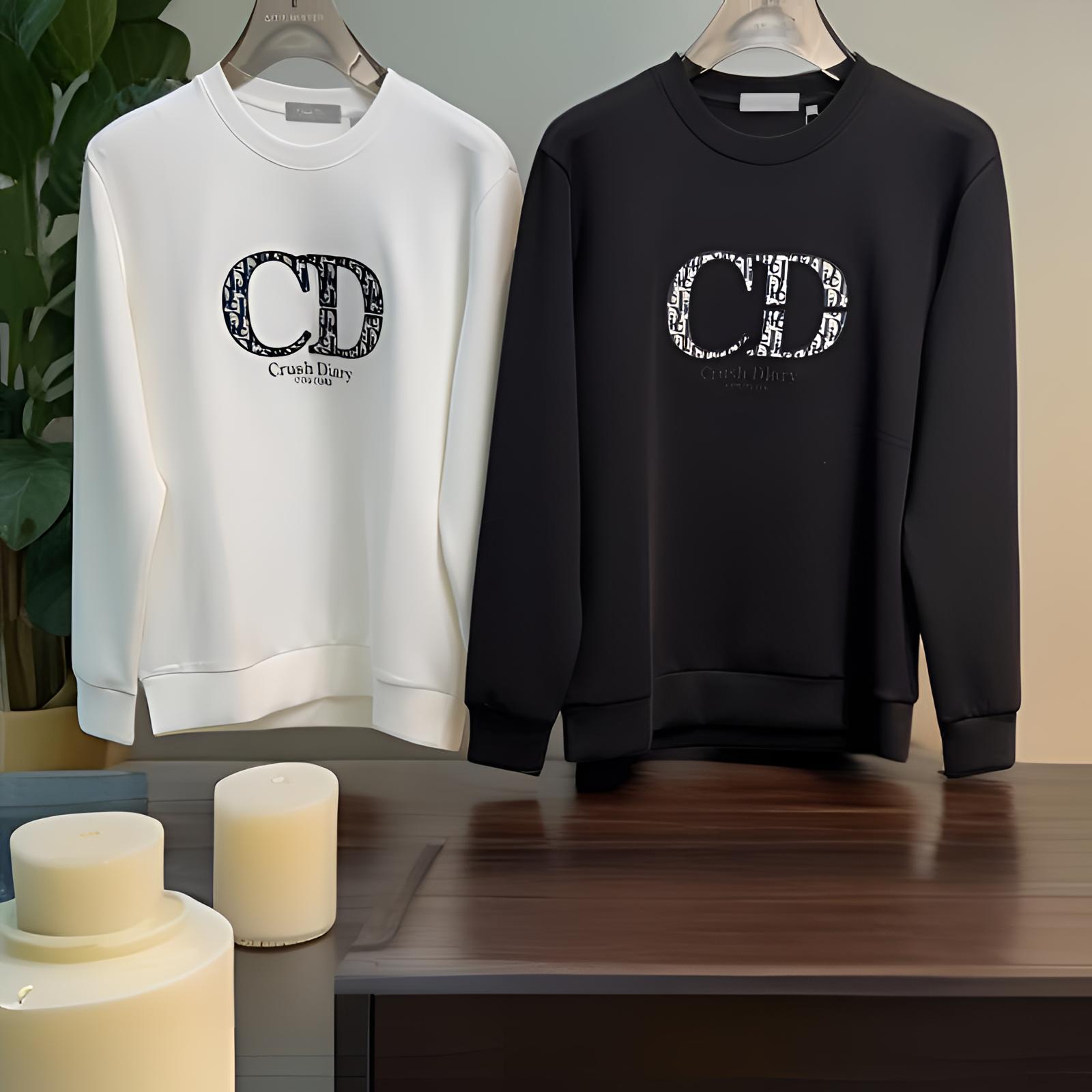 【先生名品】CD早秋新品莫代尔空气棉卫衣
