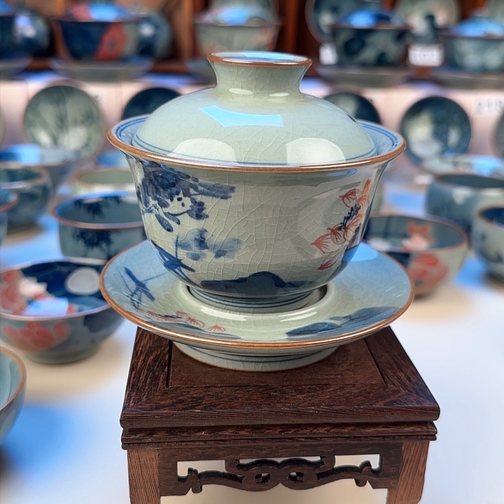 景德镇陶瓷陶瓷杯茶具