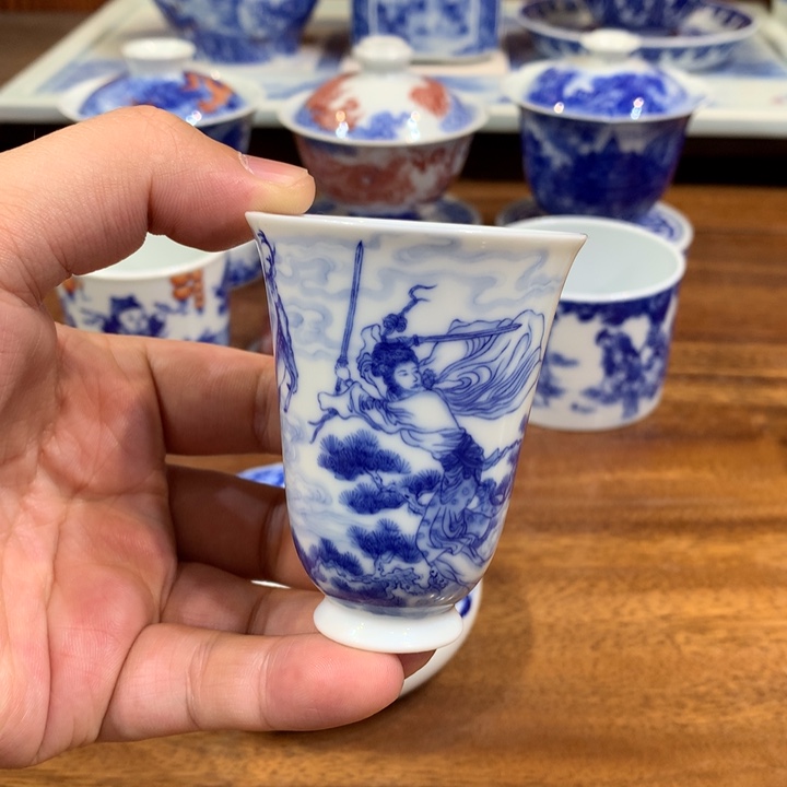 晓竹窑 盗仙草主人杯