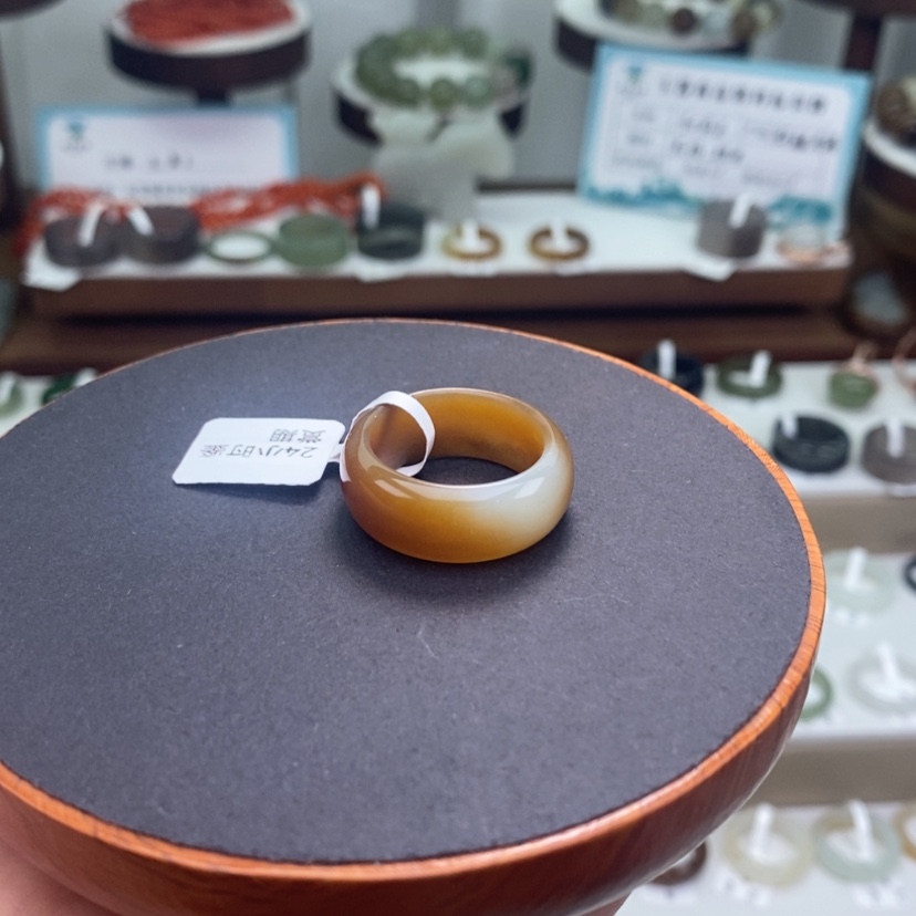 【闪购商品】未镶嵌戒指和田玉  和田玉戒21-5