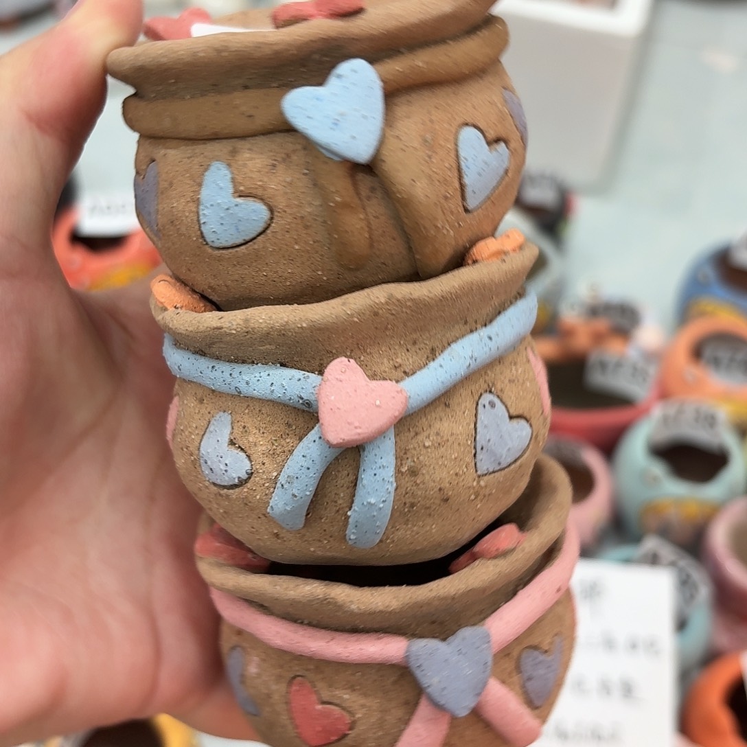 手工瑕疵多肉花盆