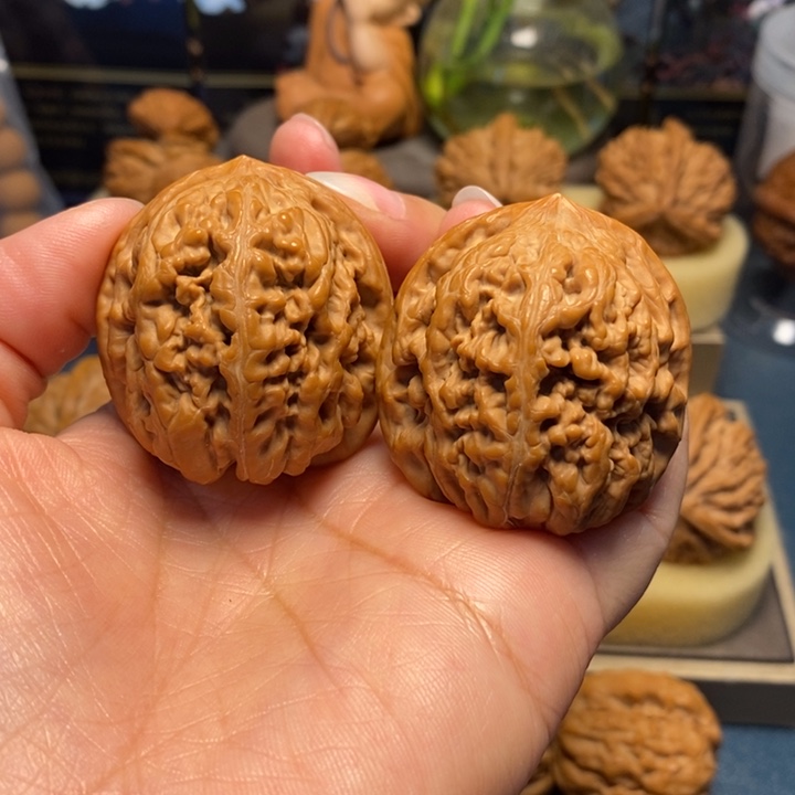 【闪购商品】把件文玩核桃凤凰台