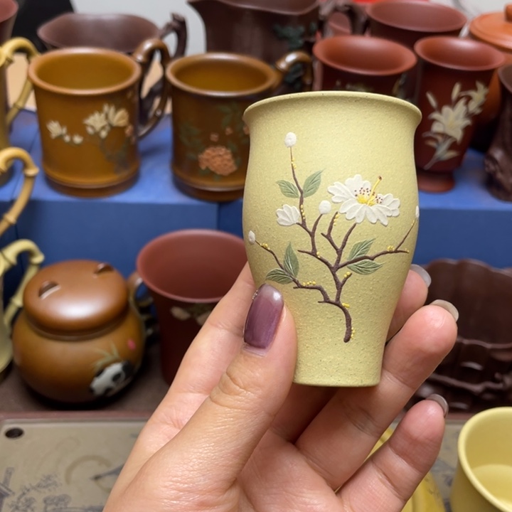 紫砂茶杯紫砂主人杯