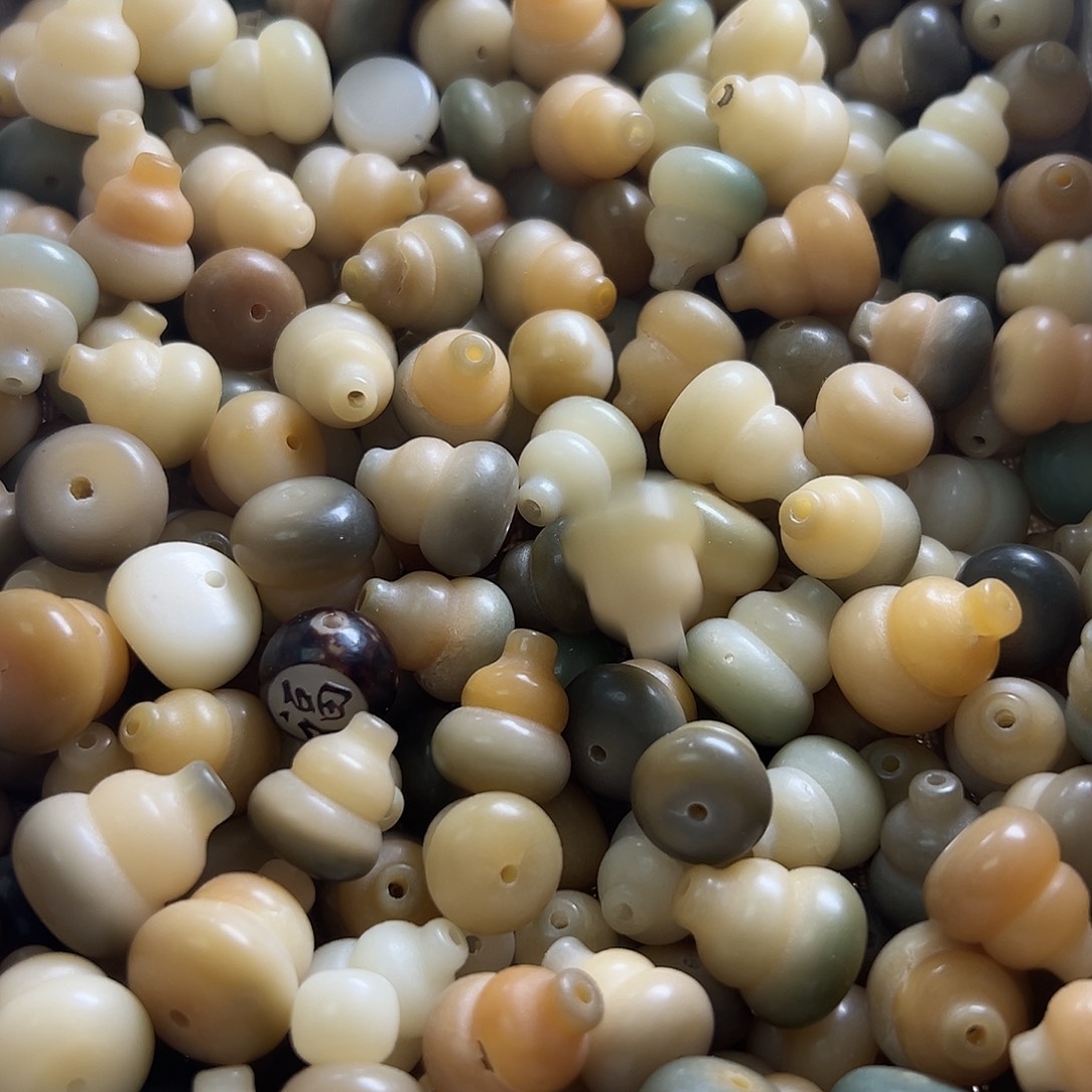 菩提根/象牙果吊坠10颗瑕疵敦煌葫芦有坏