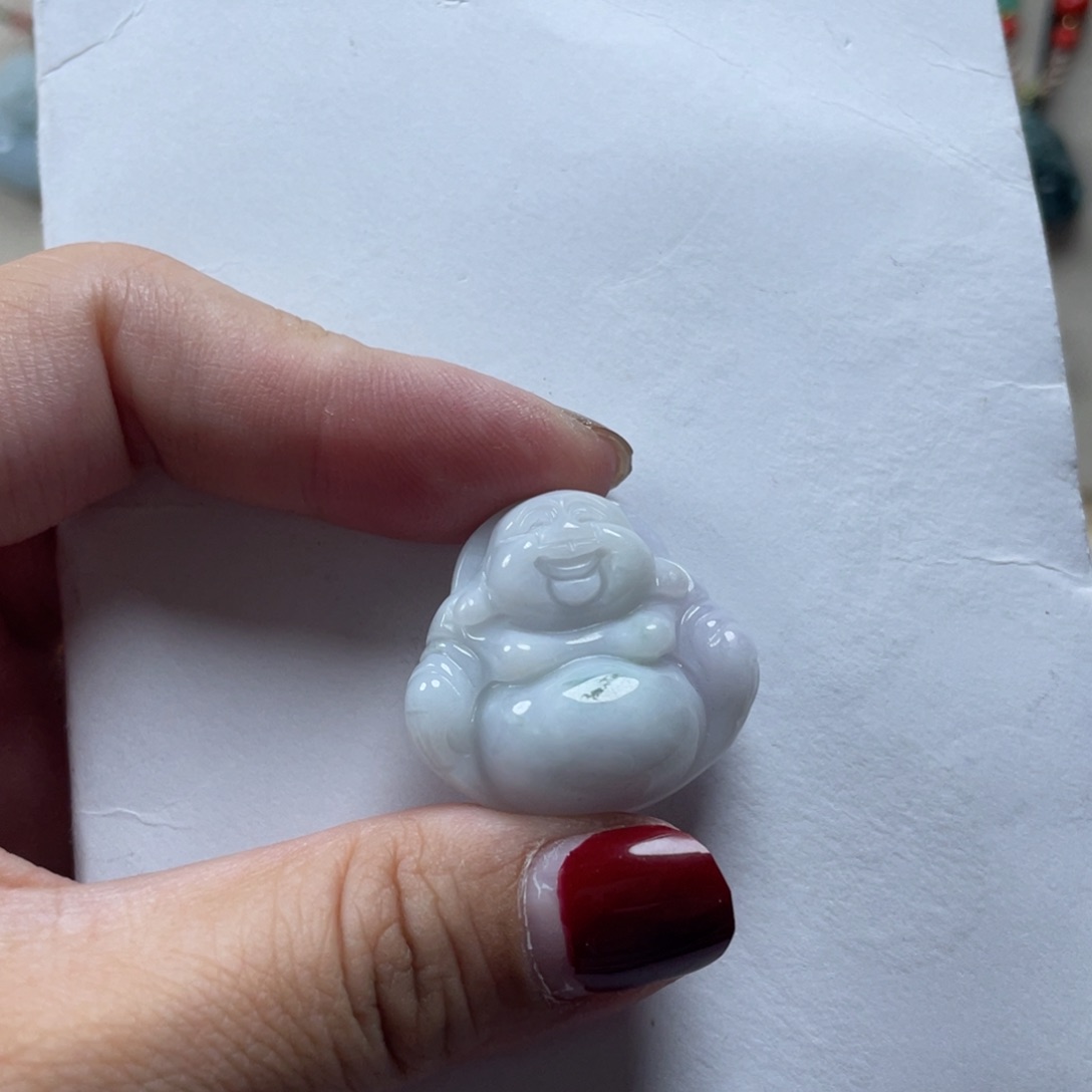 翡翠颈饰未镶嵌佛公