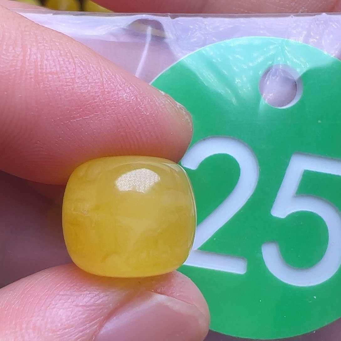 未镶嵌蜜蜡珠宝奇石12.2m m