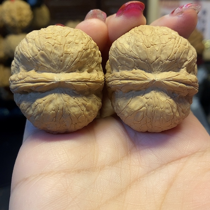 吊坠文玩核桃16寿星头元宝