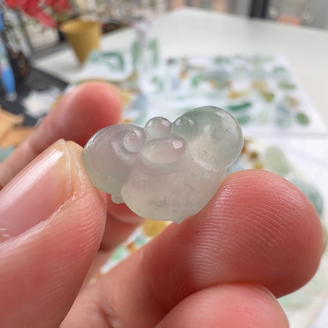 定制翡翠未镶嵌定制翡翠毛货不退不换