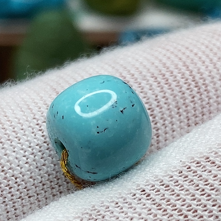 绿松石未镶嵌天然原矿 地大质检