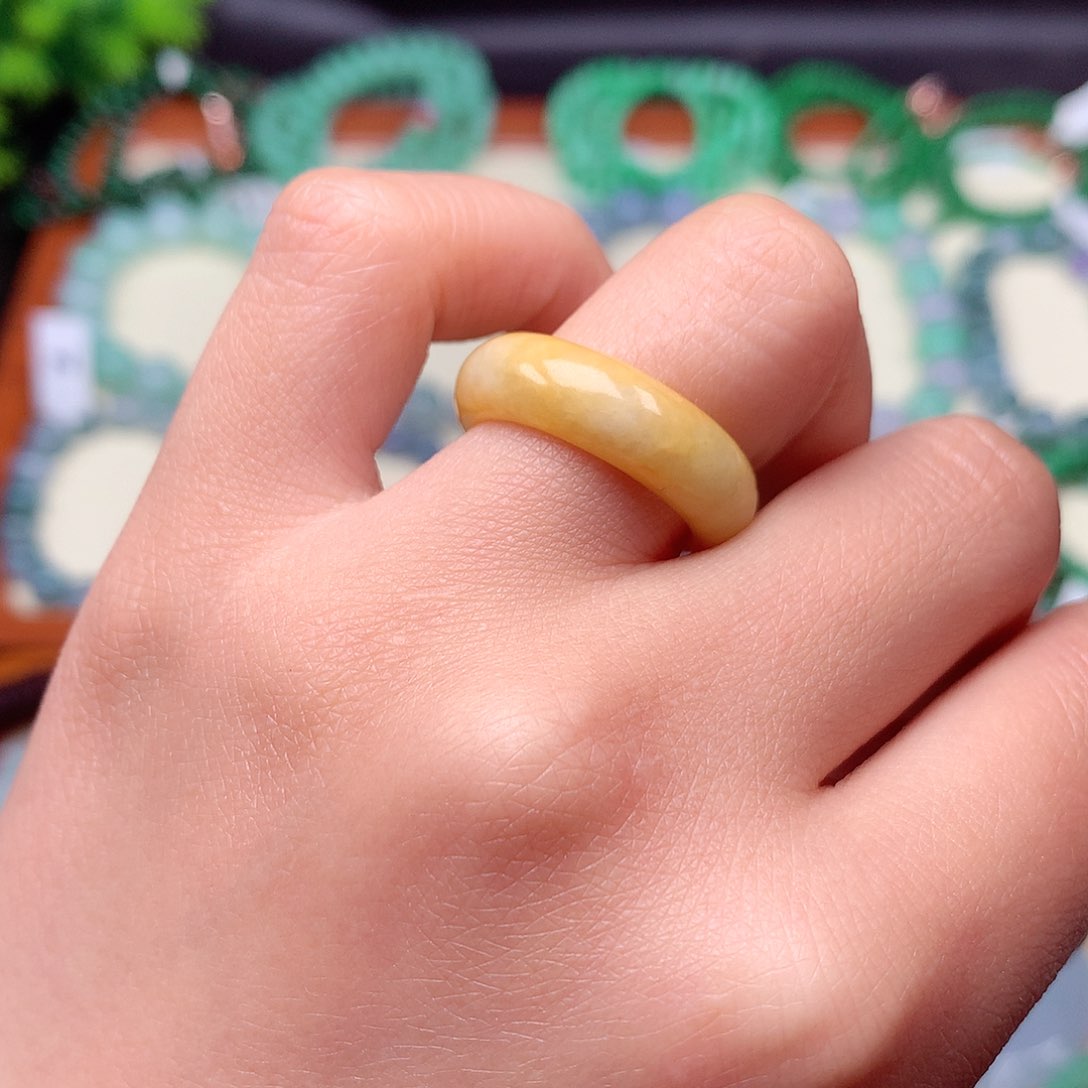 翡翠未镶嵌项链福利款戒指圈口15