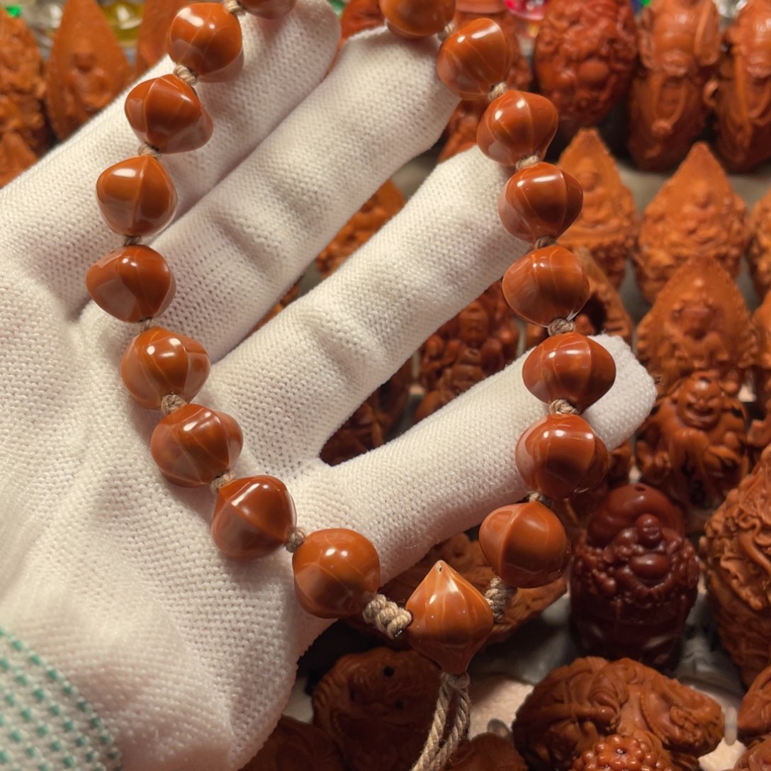 橄榄核手串/手链鲨鱼背