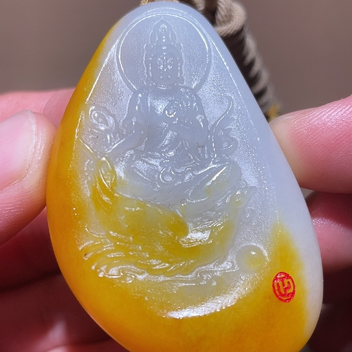 和田玉挂件未镶嵌D1 