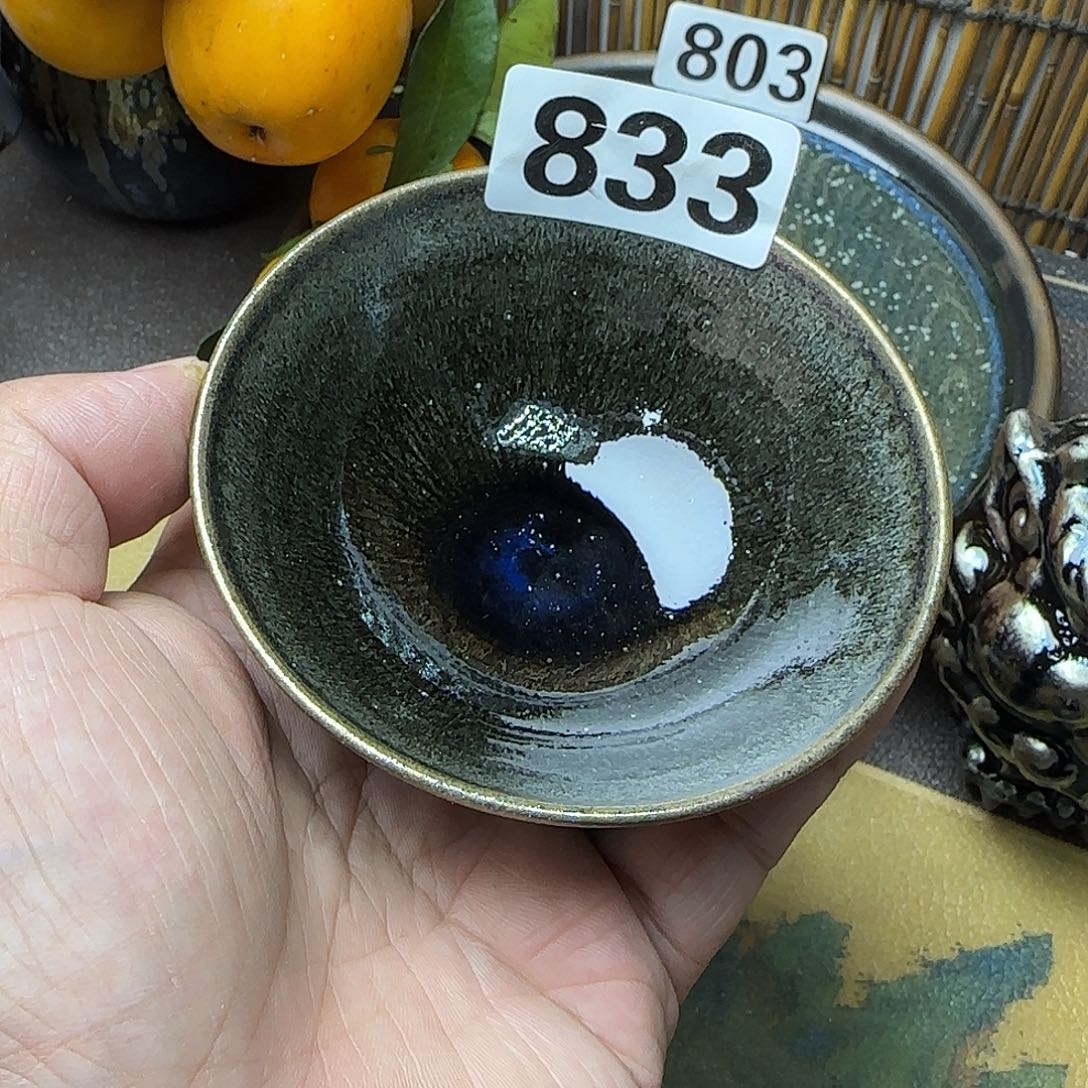 茶盏建盏杯主人杯龙窑柴烧