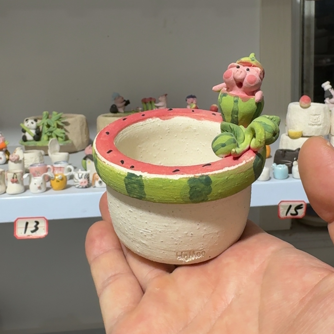 厂家直销手工花盆