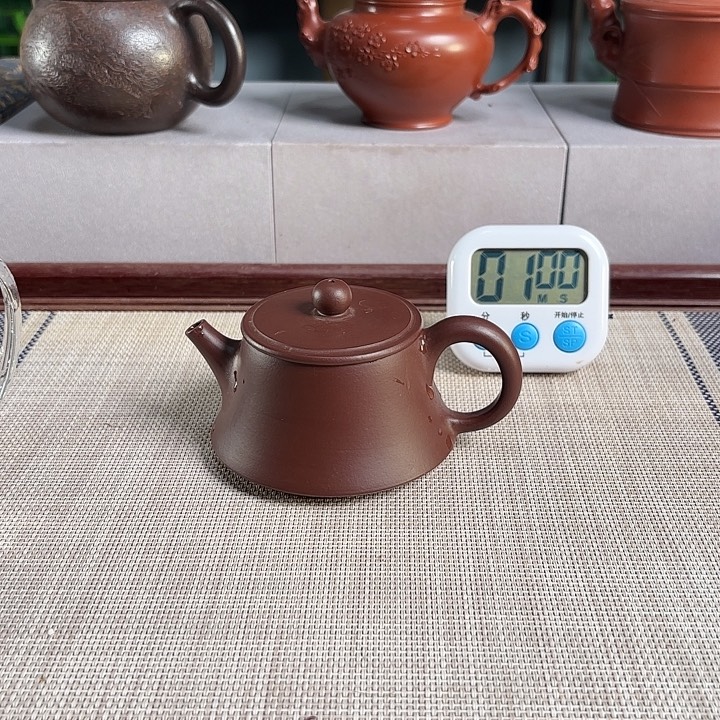 自***然紫砂茶壶宜兴原矿手工紫砂壶