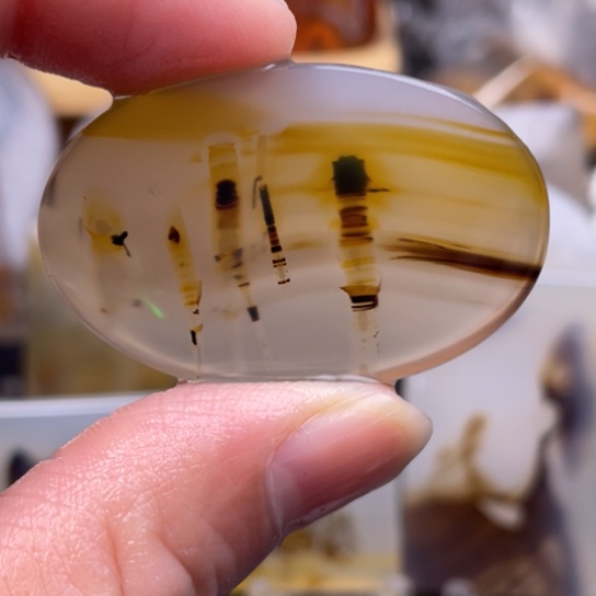 玛瑙/玉髓吊坠(赠链)未镶嵌