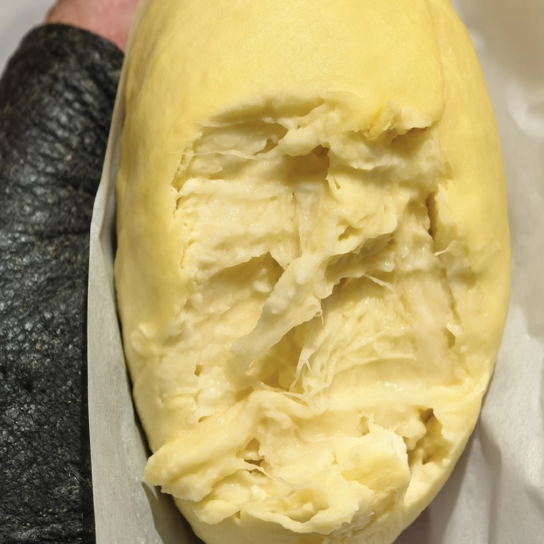 金枕榴莲鲜果现开(果肉)(包软糯香甜干糯大黄肉)鲜榴莲500g核小泰国金枕金枕泰国