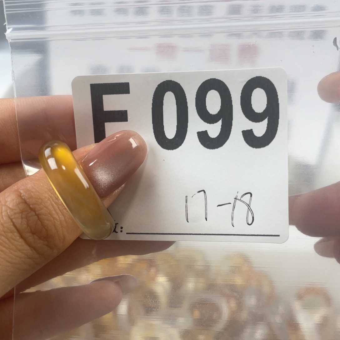 玛瑙/玉髓戒指合金099