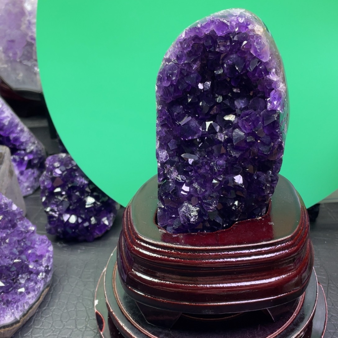 大型摆件（非配饰）未镶嵌紫晶